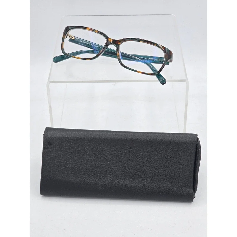 Steve Madden DAFNA Eyeglasses Women 53-15-135 Tortoise Teal Rectangular - VG